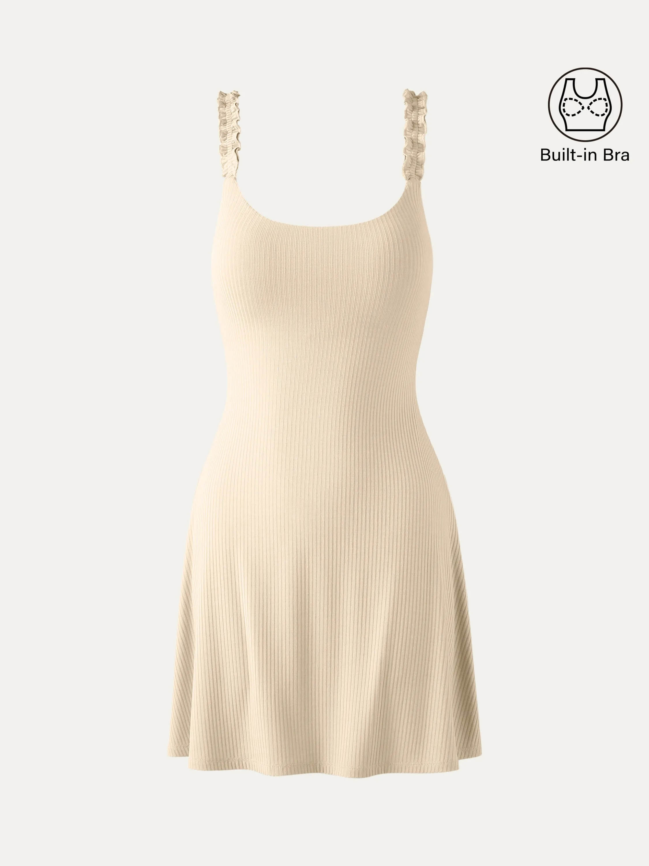 Elf Brami Mini Dress with Shorts Underneath