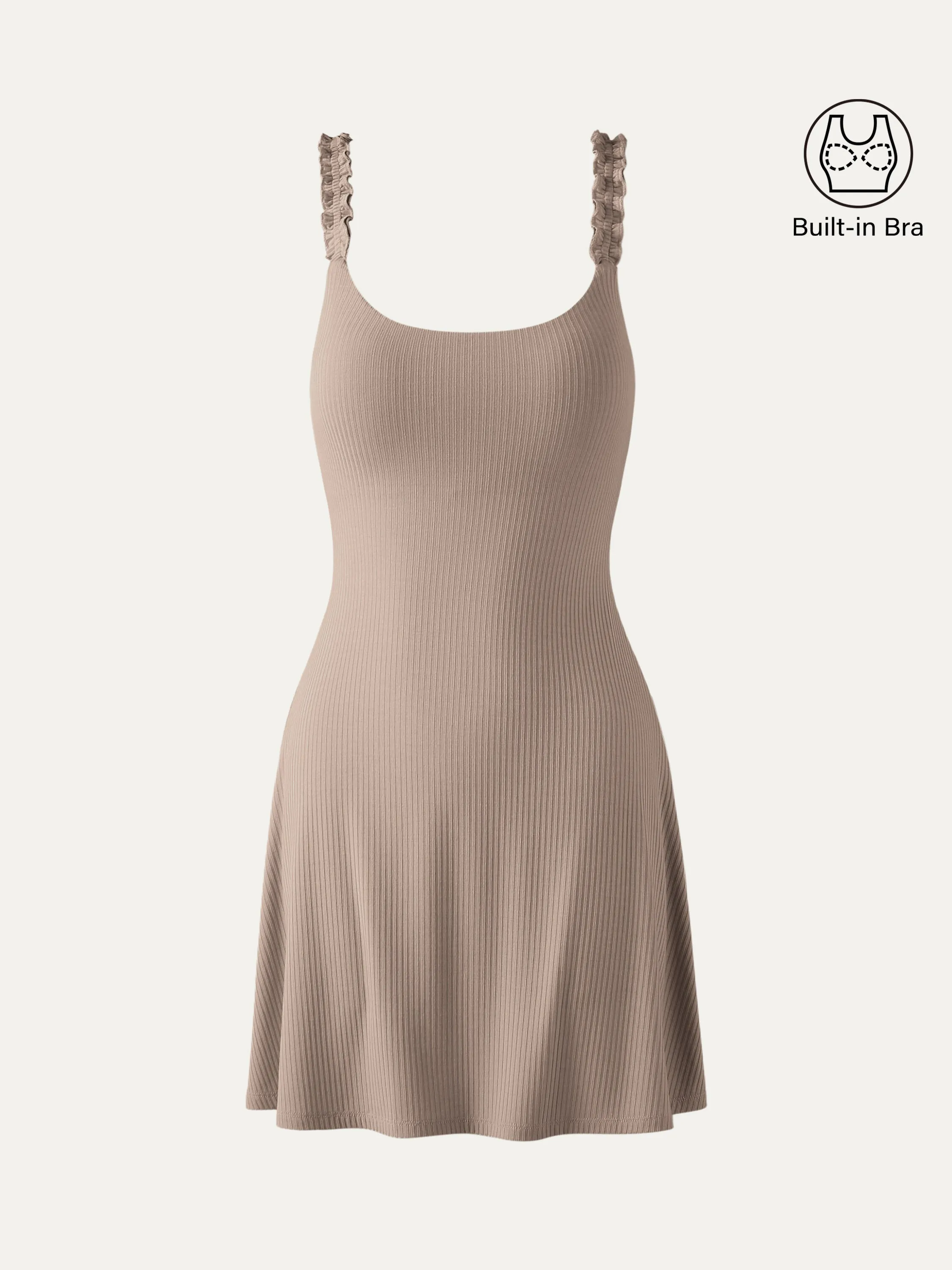 Elf Brami Mini Dress with Shorts Underneath