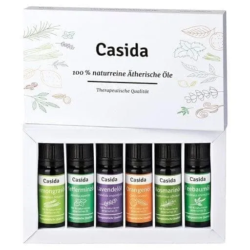 ESSENTIAL OILS GIFT Set, Natural Top 6 Aromatherapy