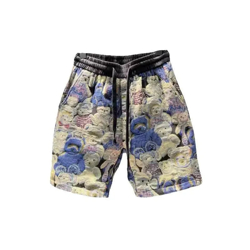 Fifth Pants Men's Casual All-matching Beach Pants