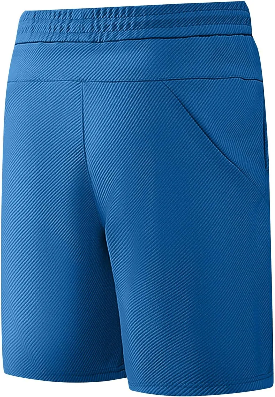 Finelylove Mens Workout Shorts 5 inch Calssic Summer Beach Shorts Elastic Waist Running Shorts with Pockets Short Pants