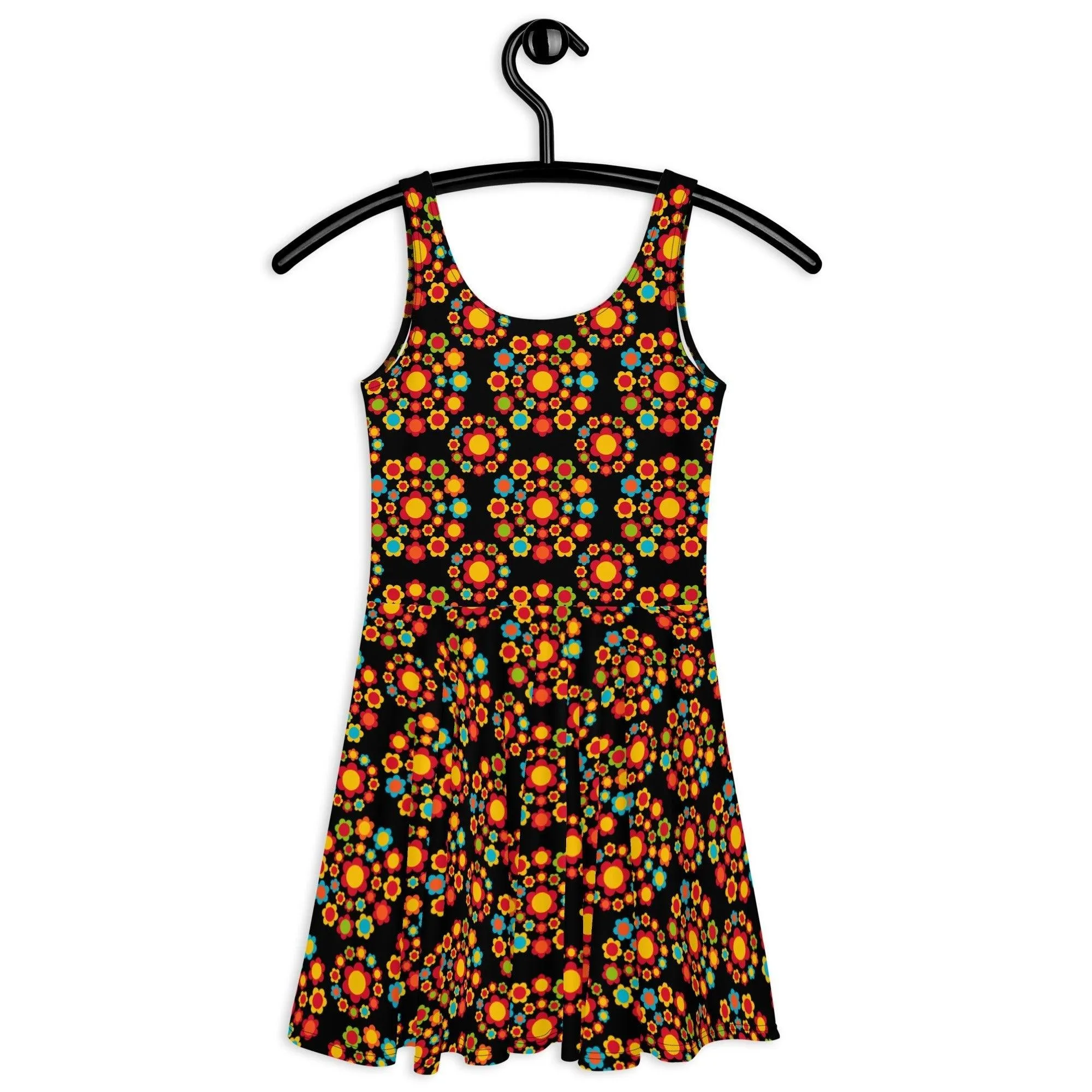 FLOWERSHOP colour - Sleeveless Skater Dress