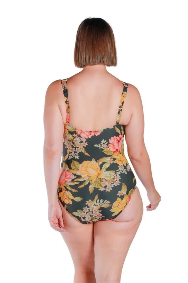 Frenchy Black V Neck One Piece