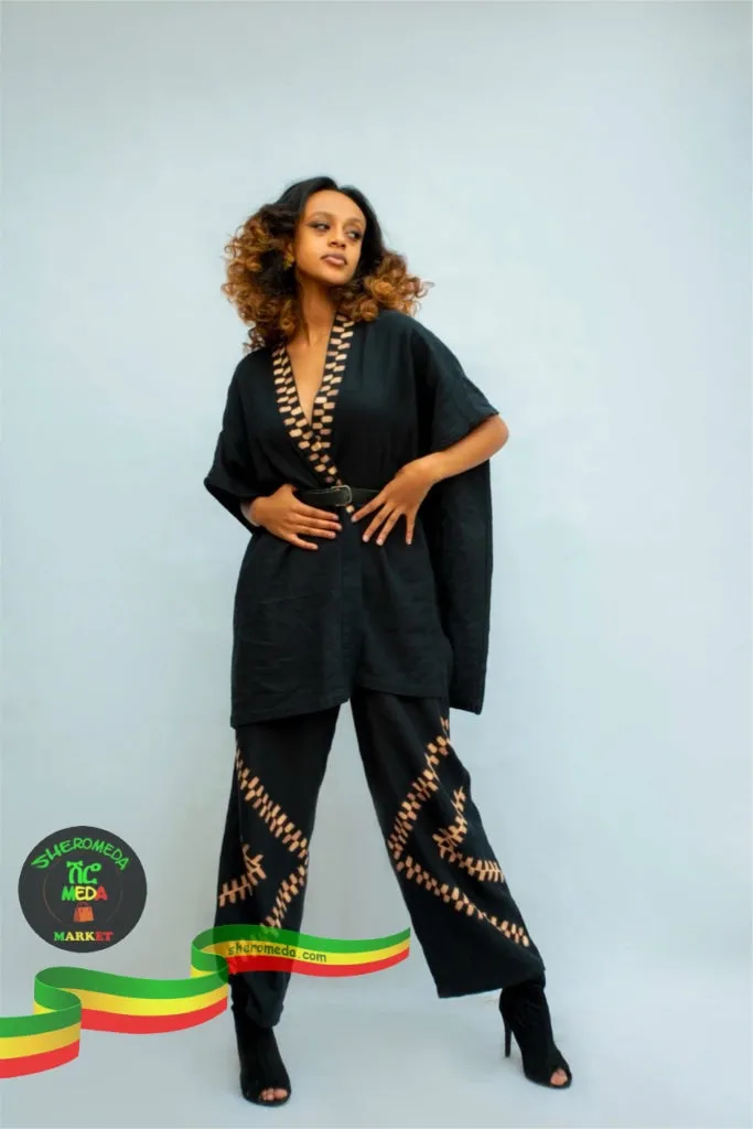 Hand-painted Shawl by Kunjina