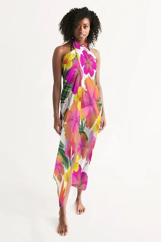 Hibiscus Paradise Floral Swimsuit Cover Up
