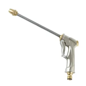 High Pressure Car Wash Sprayer Gun Handheld Water Hose Nozzle Adjustable Water Pressure for Washing Car Windows