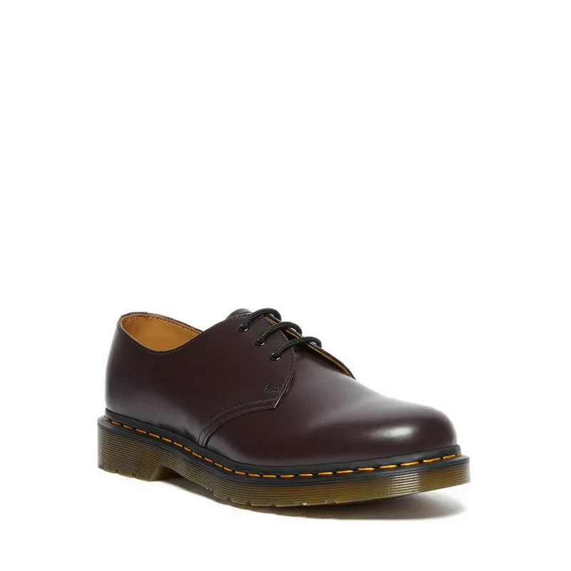 Icons 1461 Unisex Shoes- Burgundy Smooth