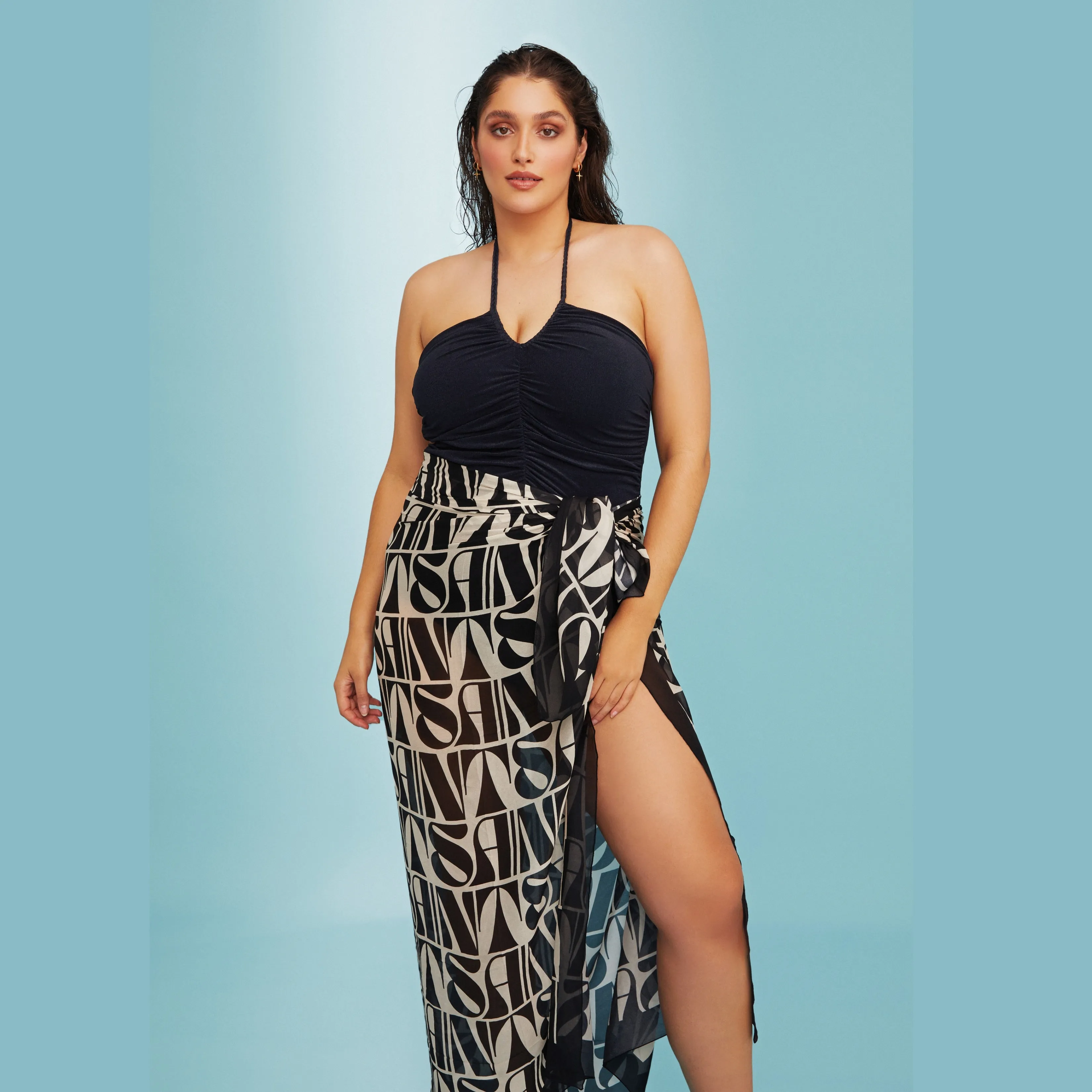 Into Your Light / Sarong / SAINT print ~ FINAL SALE