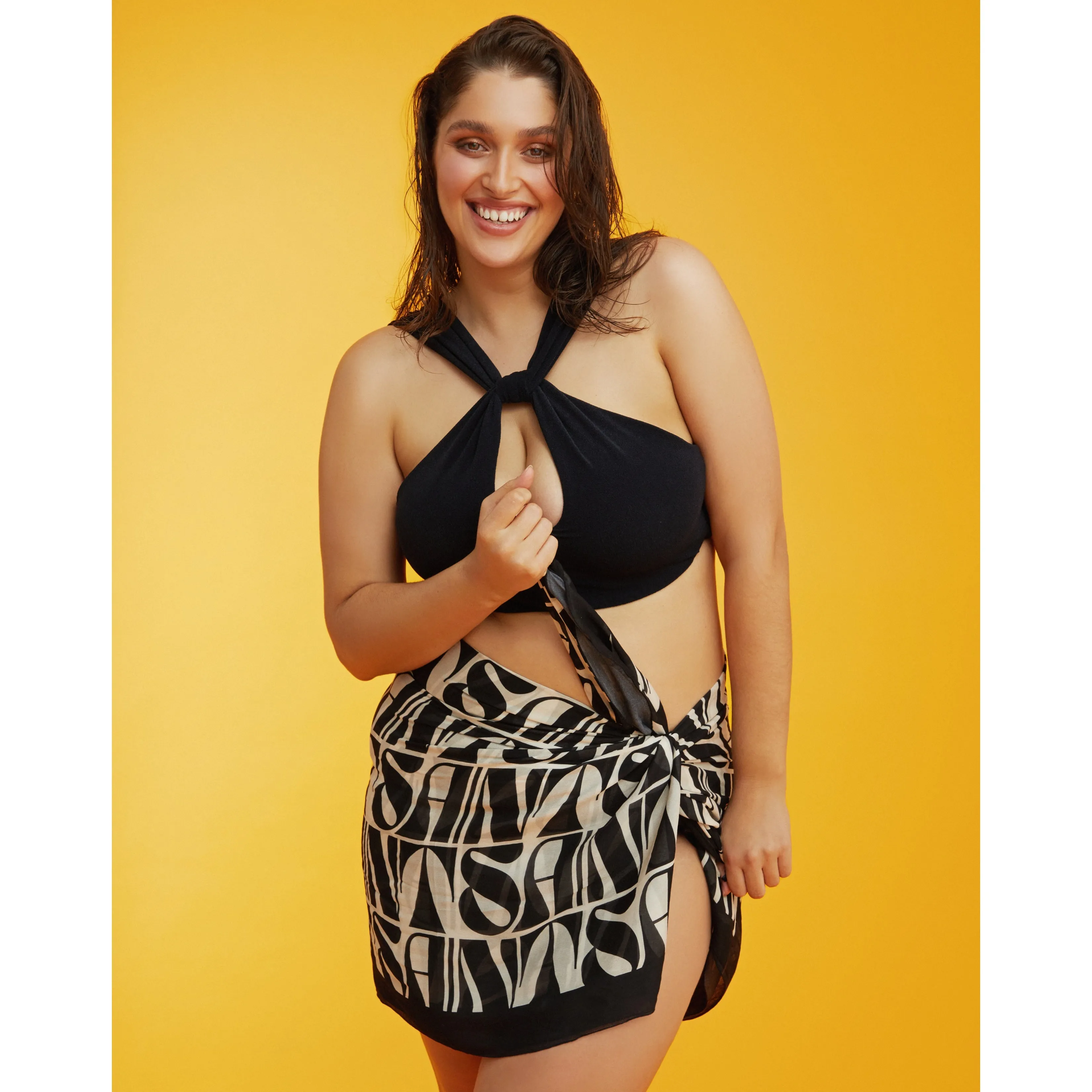 Into Your Light / Sarong / SAINT print ~ FINAL SALE
