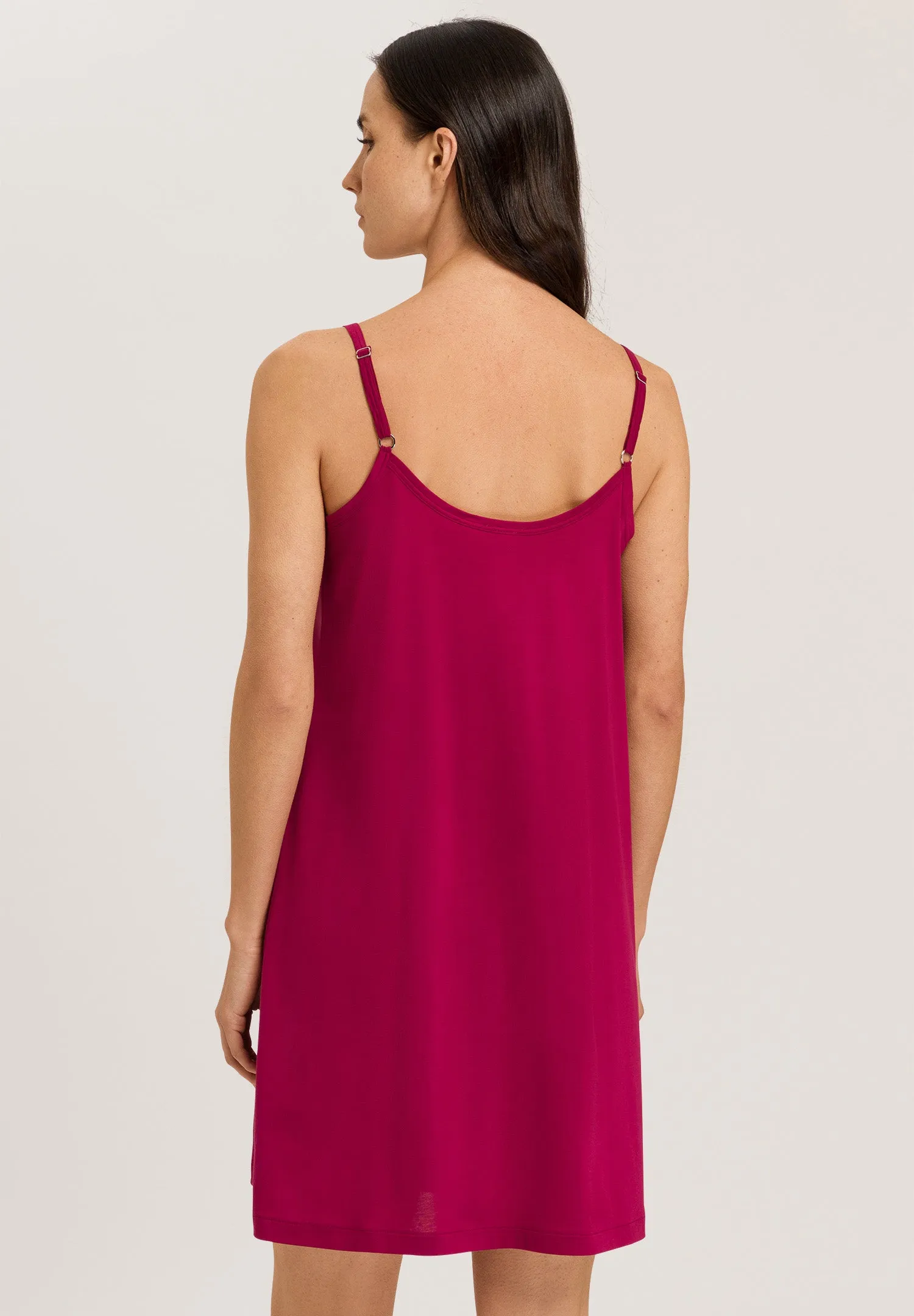 Juliet Pleated Cotton Babydoll | Intense Garnet 77747-2406