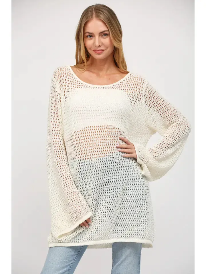 Kassie Coverup • Cream