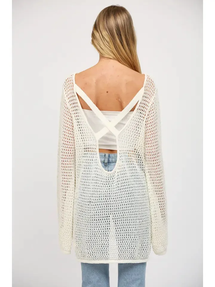 Kassie Coverup • Cream