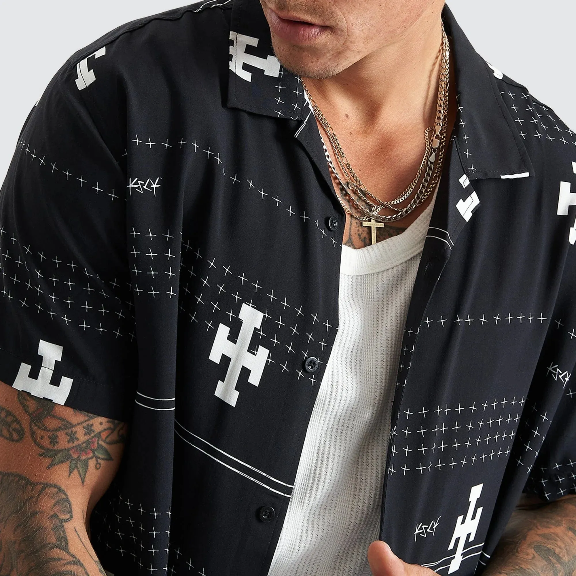 Kiss Chacey Myricks Relaxed Resort Shirt
