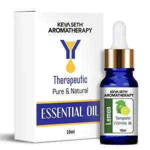Lemon Essential Oil, Therapeutic, Pure & Natural, Vitamin C, Skin Brightening, Weight Loss, Boosts Immunity  10ml