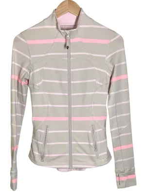 Light Spring Pink Stripe Jacket