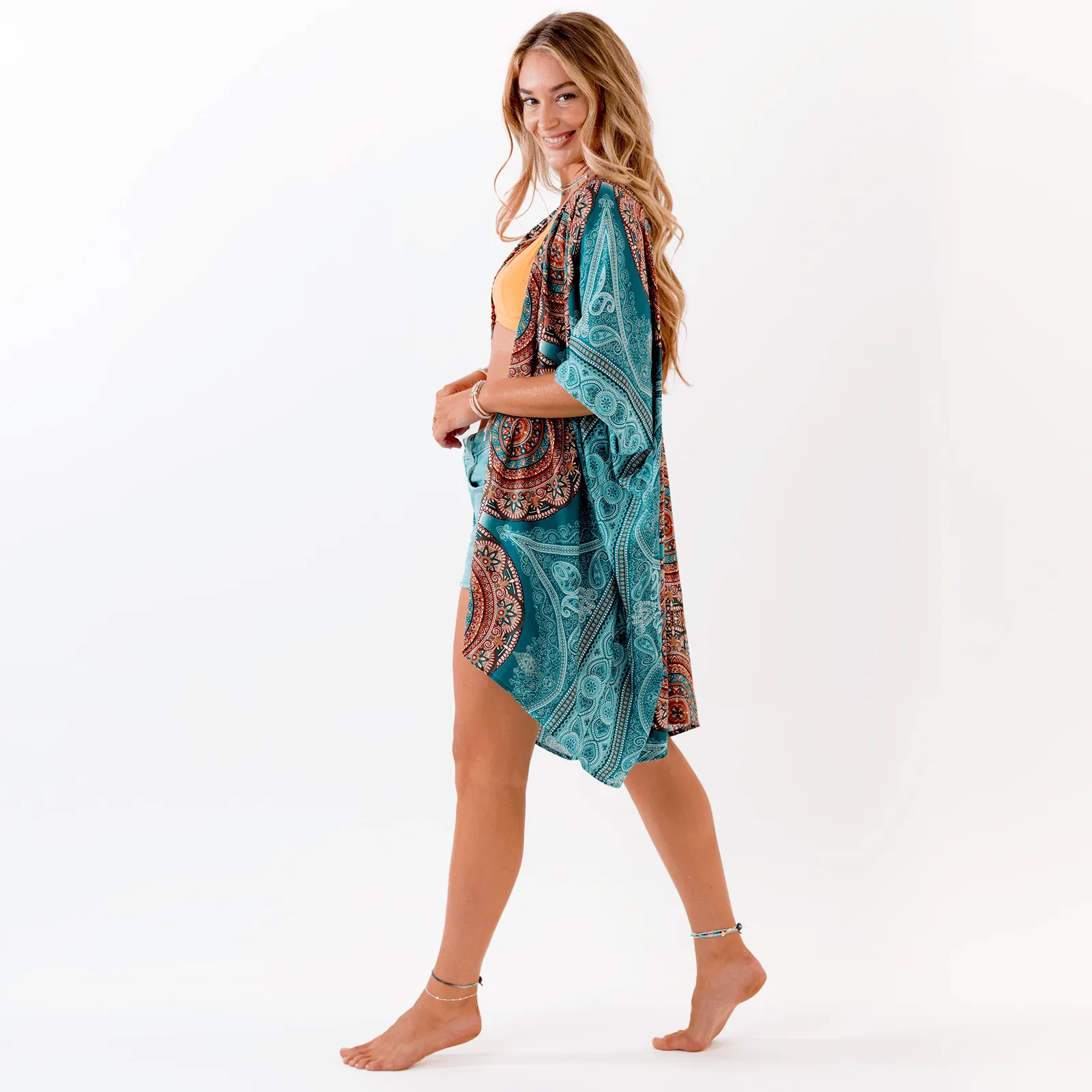 Lotus and Luna Beach Kimono Coverup - Canggu