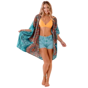Lotus and Luna Beach Kimono Coverup - Canggu