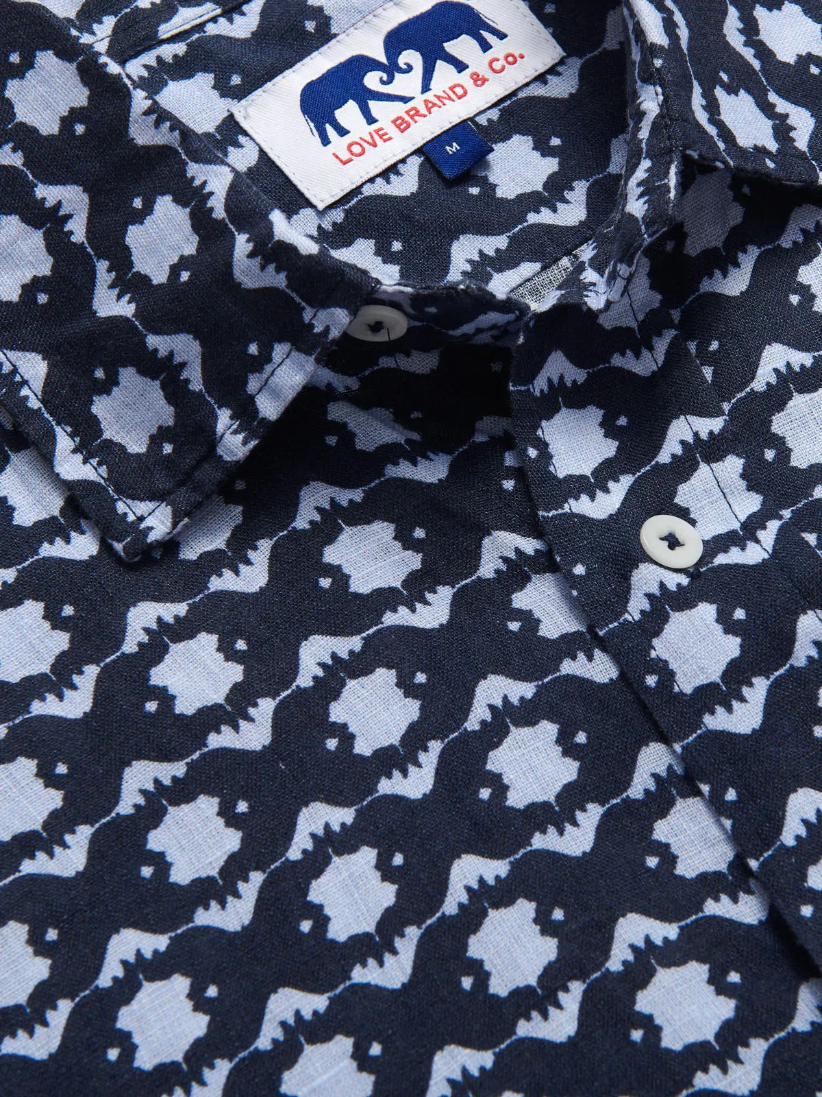 Men's Rhino Rhythm Abaco Linen Shirt