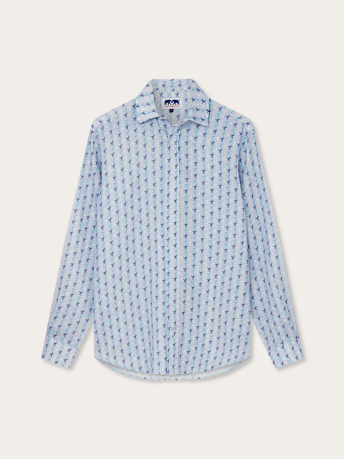 Men's Star Dancer Abaco Linen Shirt