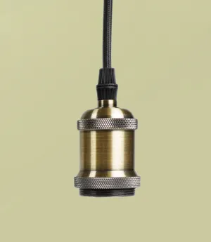 Modern Pendant and Socket