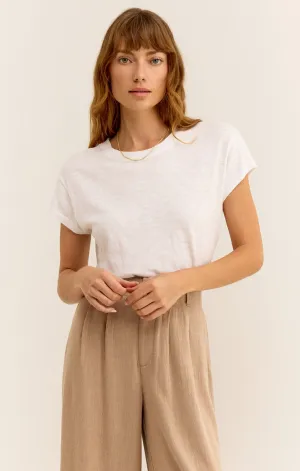 Modern Short Sleeve Slub Tee