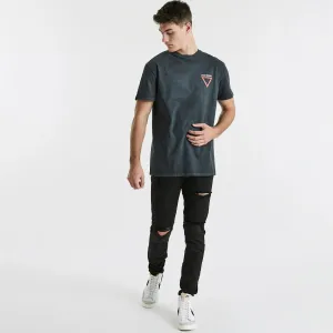 NENA AND PASADENA Silent Relaxed Tee - Pigment Black