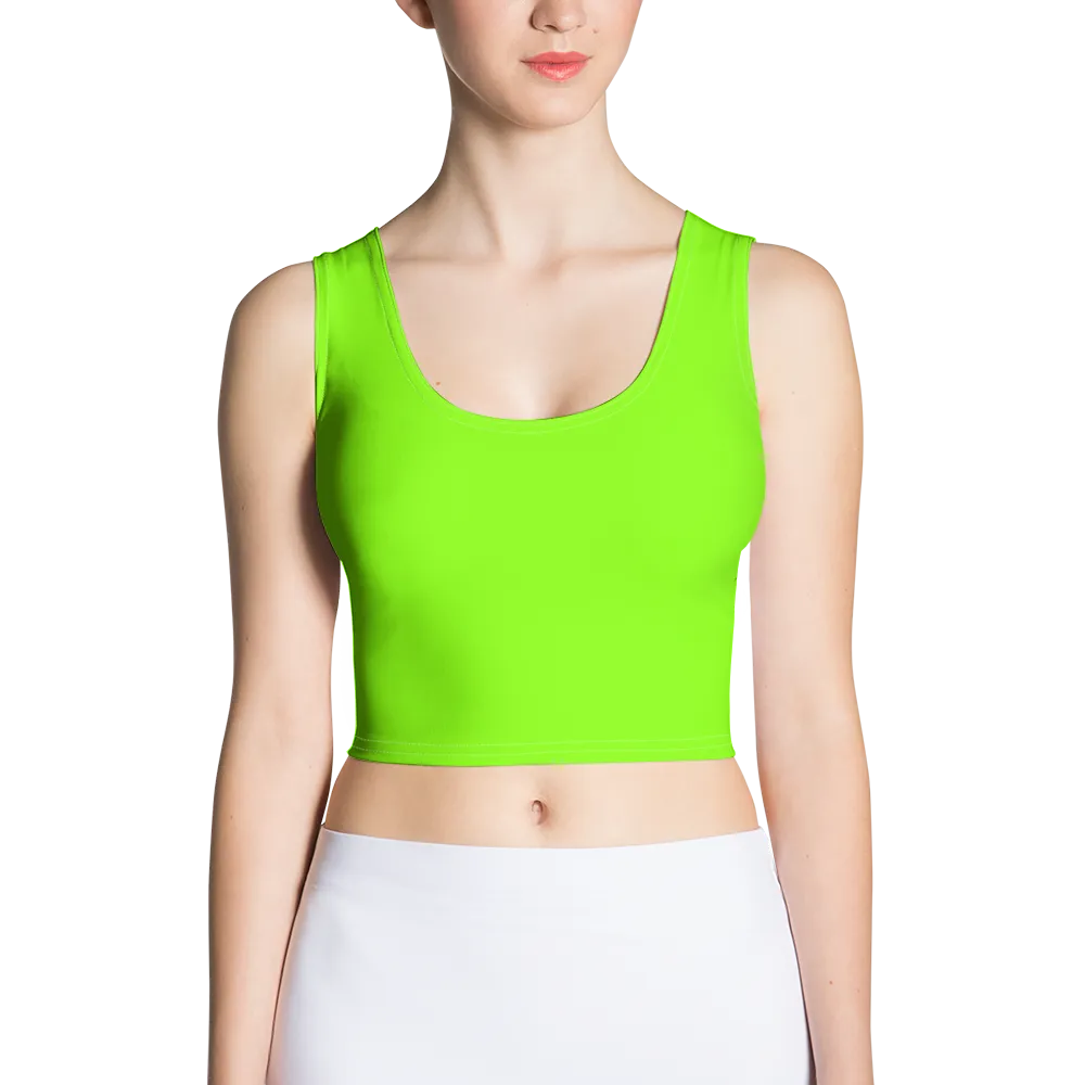 Neon Green Crop Top