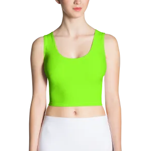 Neon Green Crop Top