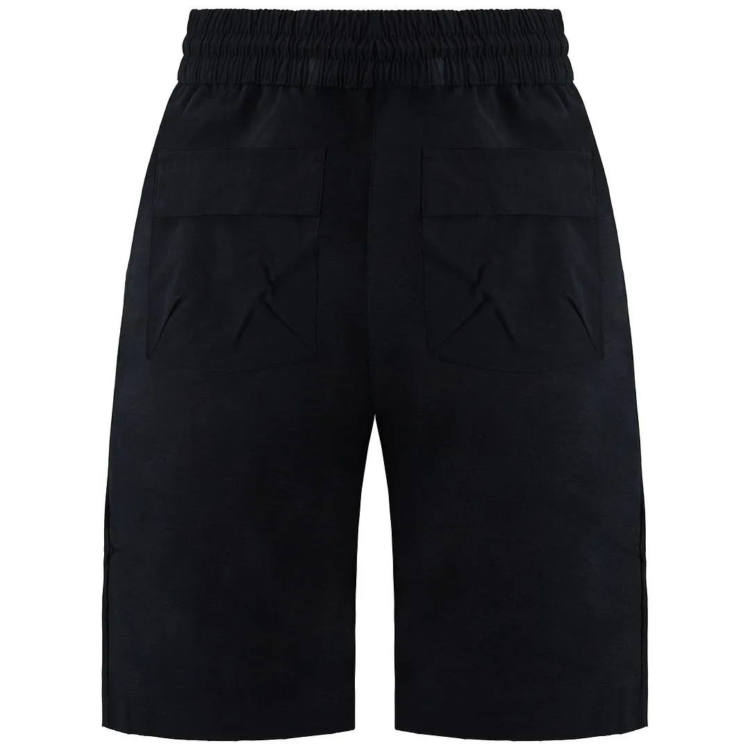 Nicce Element Cargo Mens Black Shorts