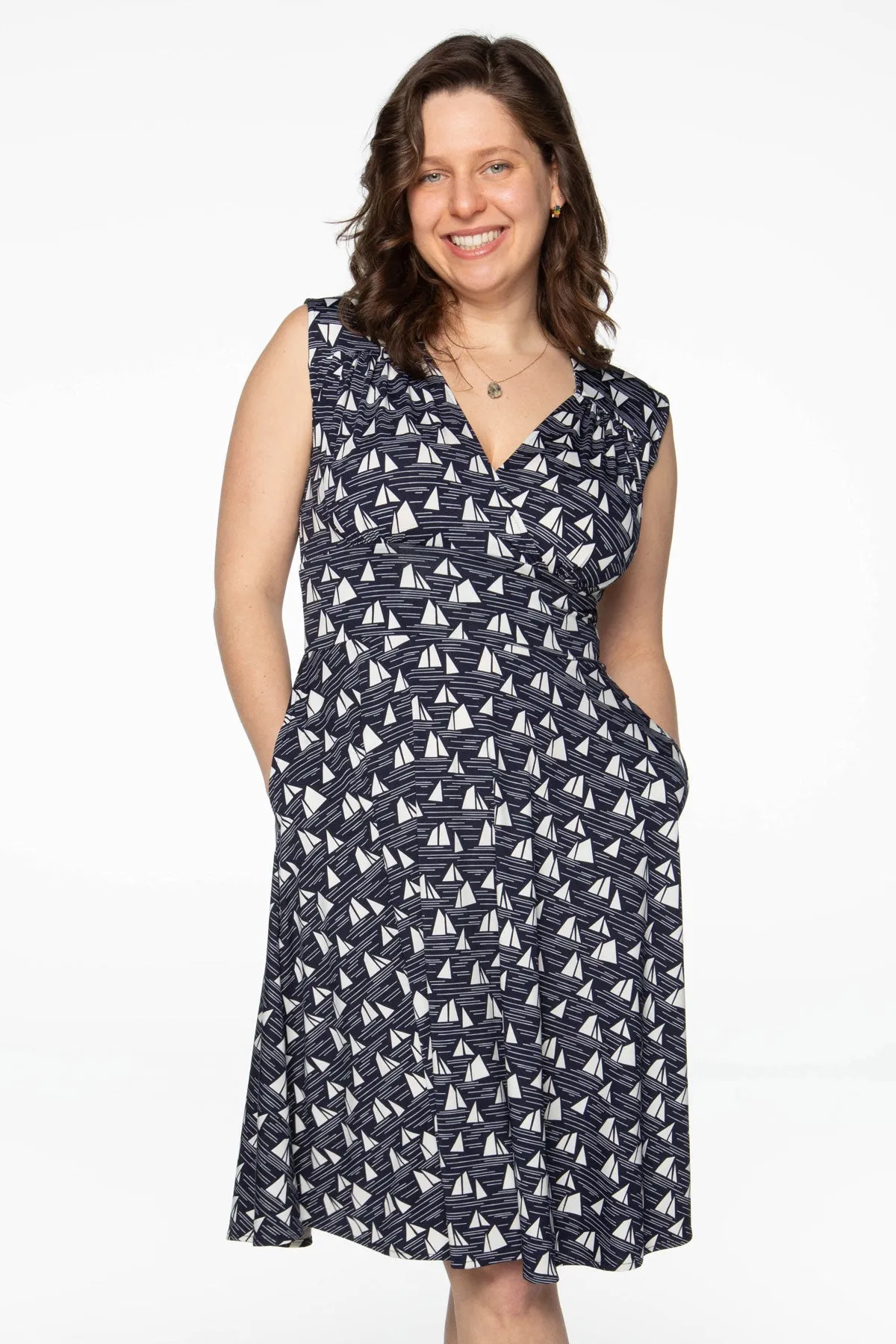 Nora Dress - Smooth Sailing