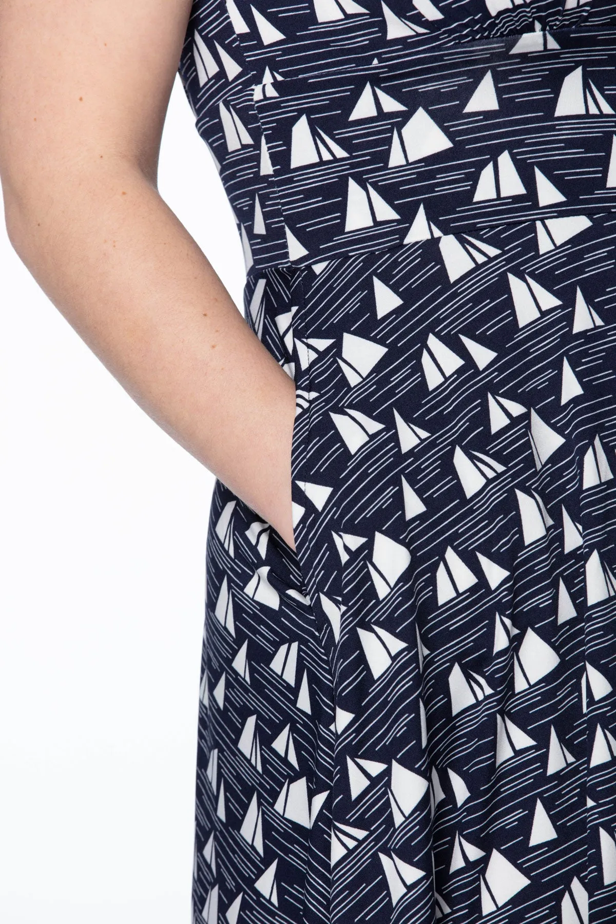 Nora Dress - Smooth Sailing