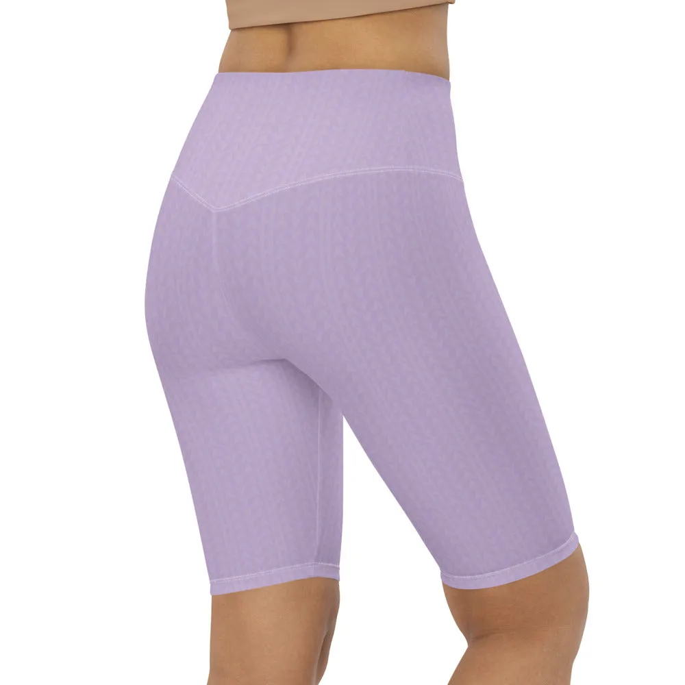 Orchid Fedora Biker Shorts