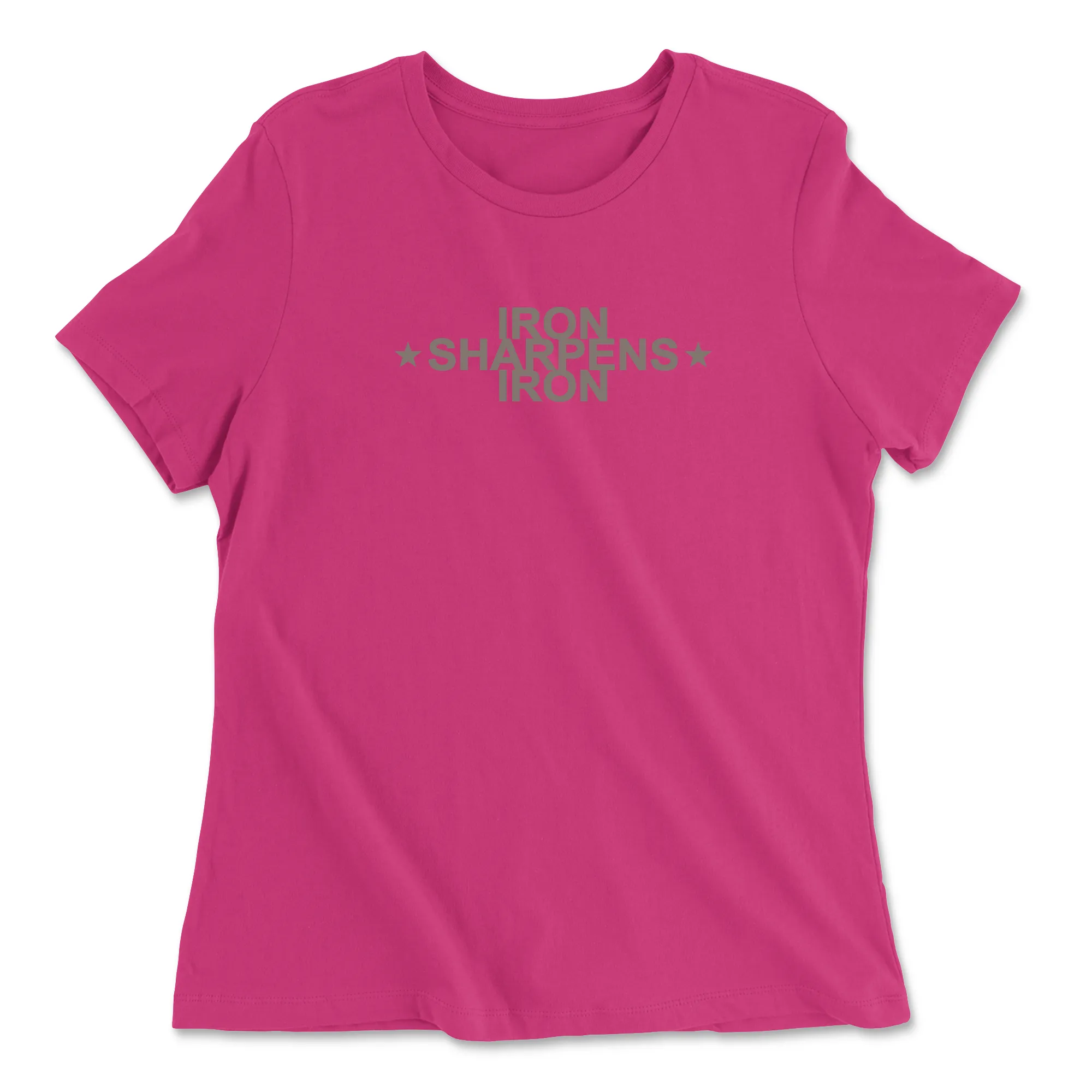 OTAC CrossFit Iron Sharpens Iron Womens - Relaxed Jersey T-Shirt