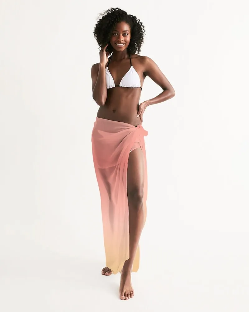 Peach Ombre Swimsuit Cover-up