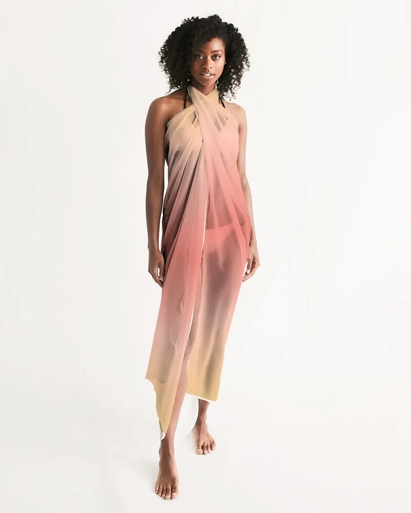 Peach Ombre Swimsuit Cover-up