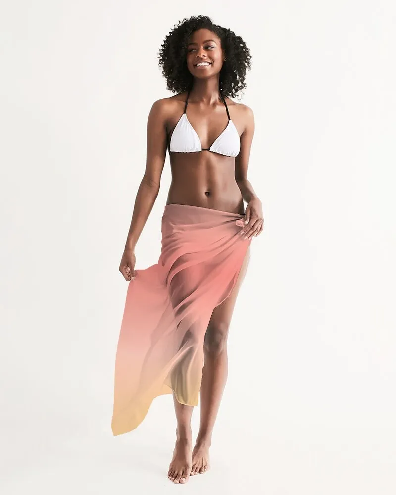 Peach Ombre Swimsuit Cover-up