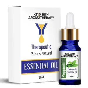 Peppermint Essential Oil Natural Therapeutic Grade, Cooling and Pain Reliving, Decongestant, Stress Relief,10ml