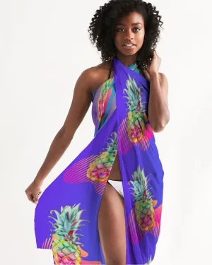 Pineapple Paradise Swimsuit Coverup - Purple Blue Ombre