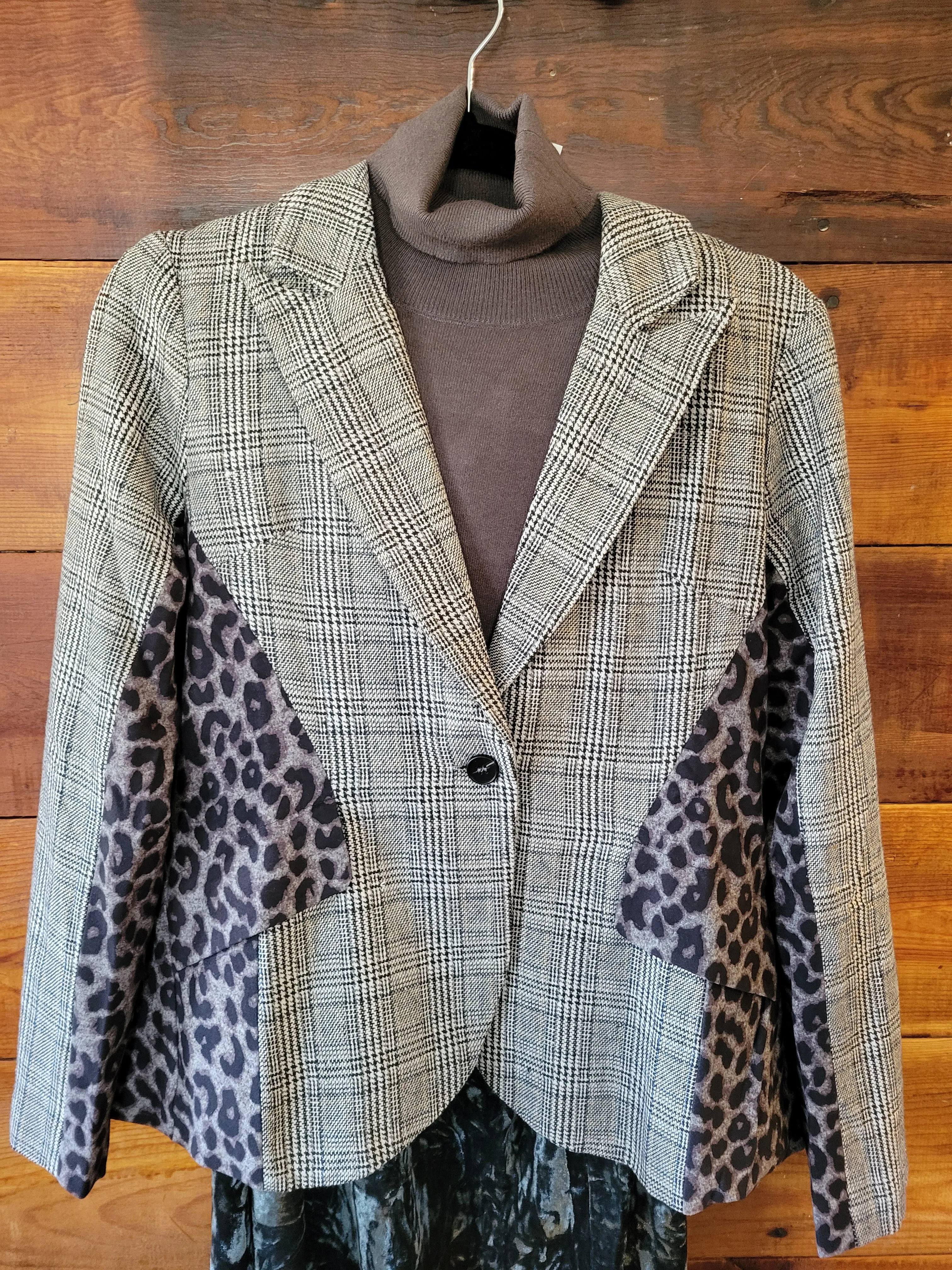 Plaid Blazer