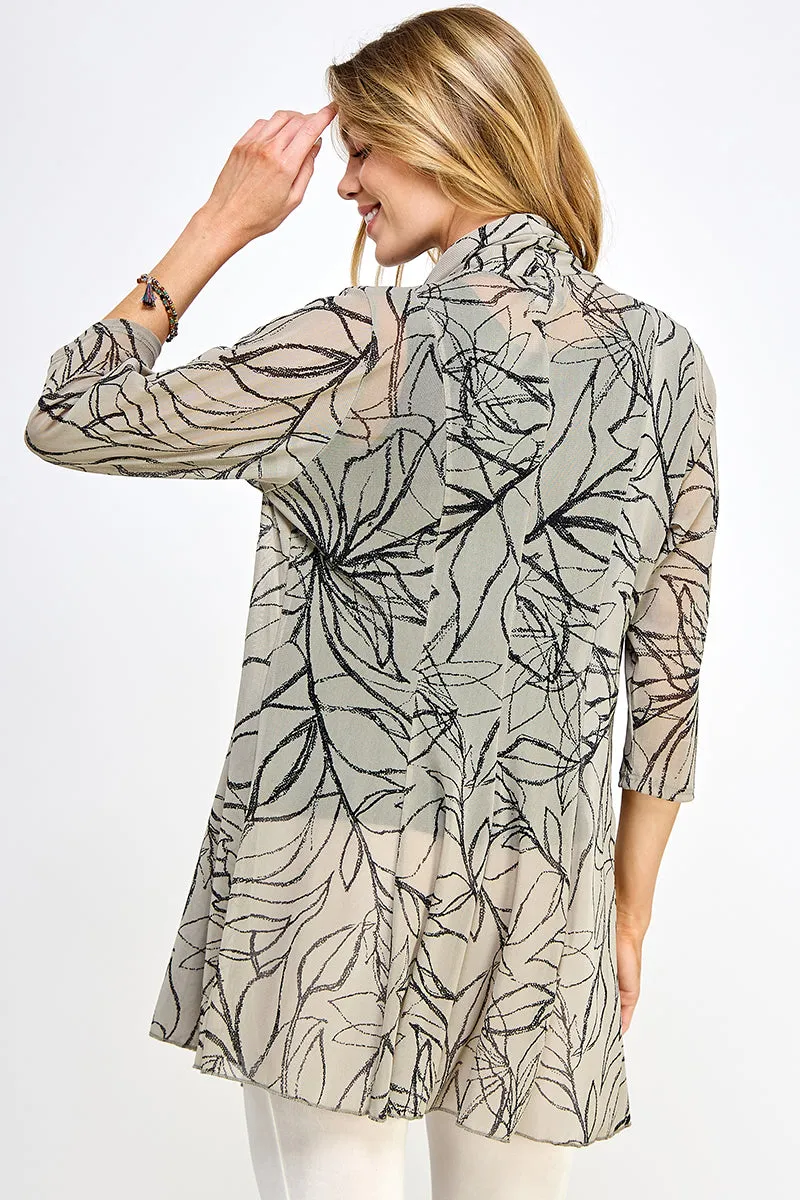 Princess Quarter Sleeve Jacket-4072MR-QRP1-W349