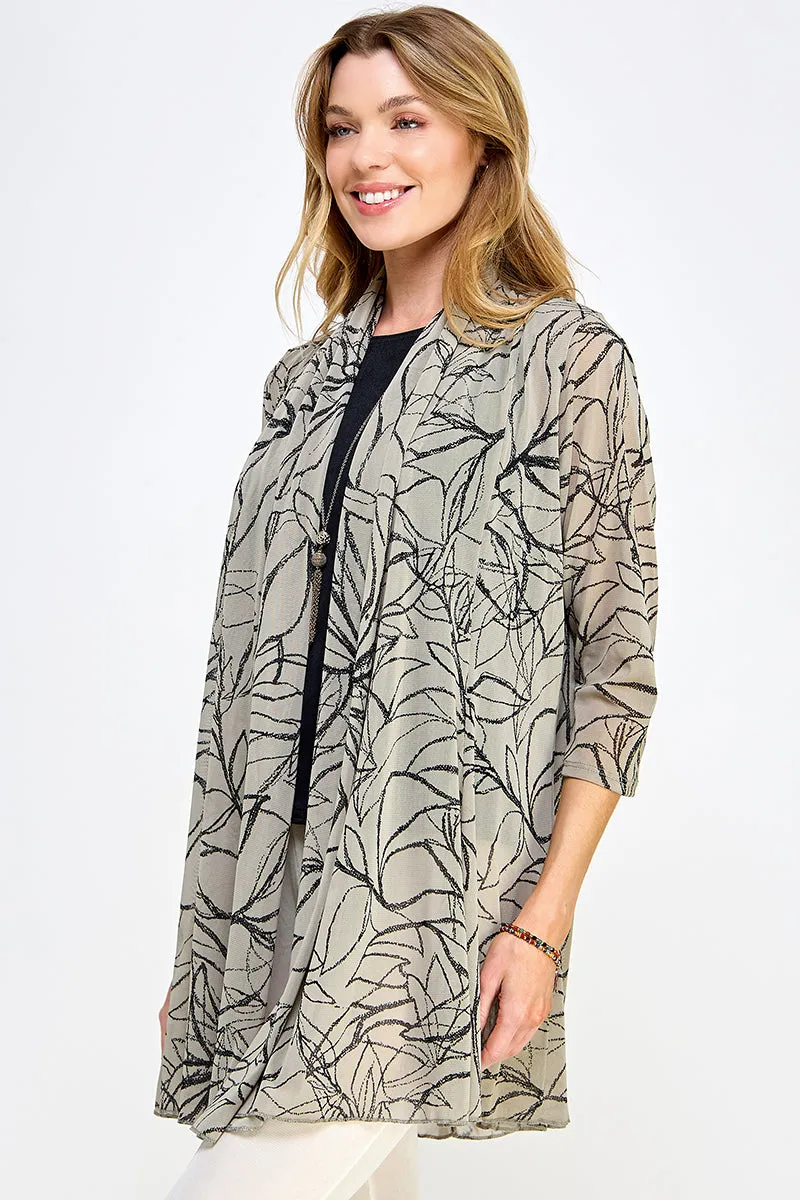 Princess Quarter Sleeve Jacket-4072MR-QRP1-W349