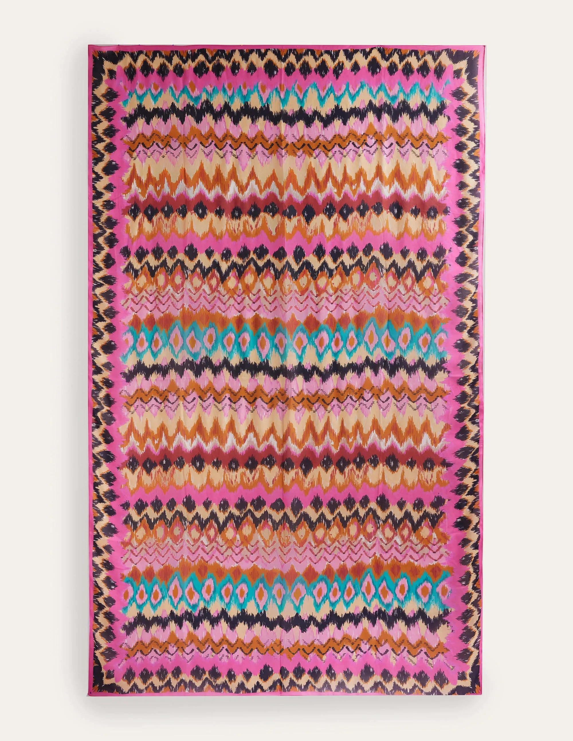 Printed Sarong Scarf-Multi, Ikat