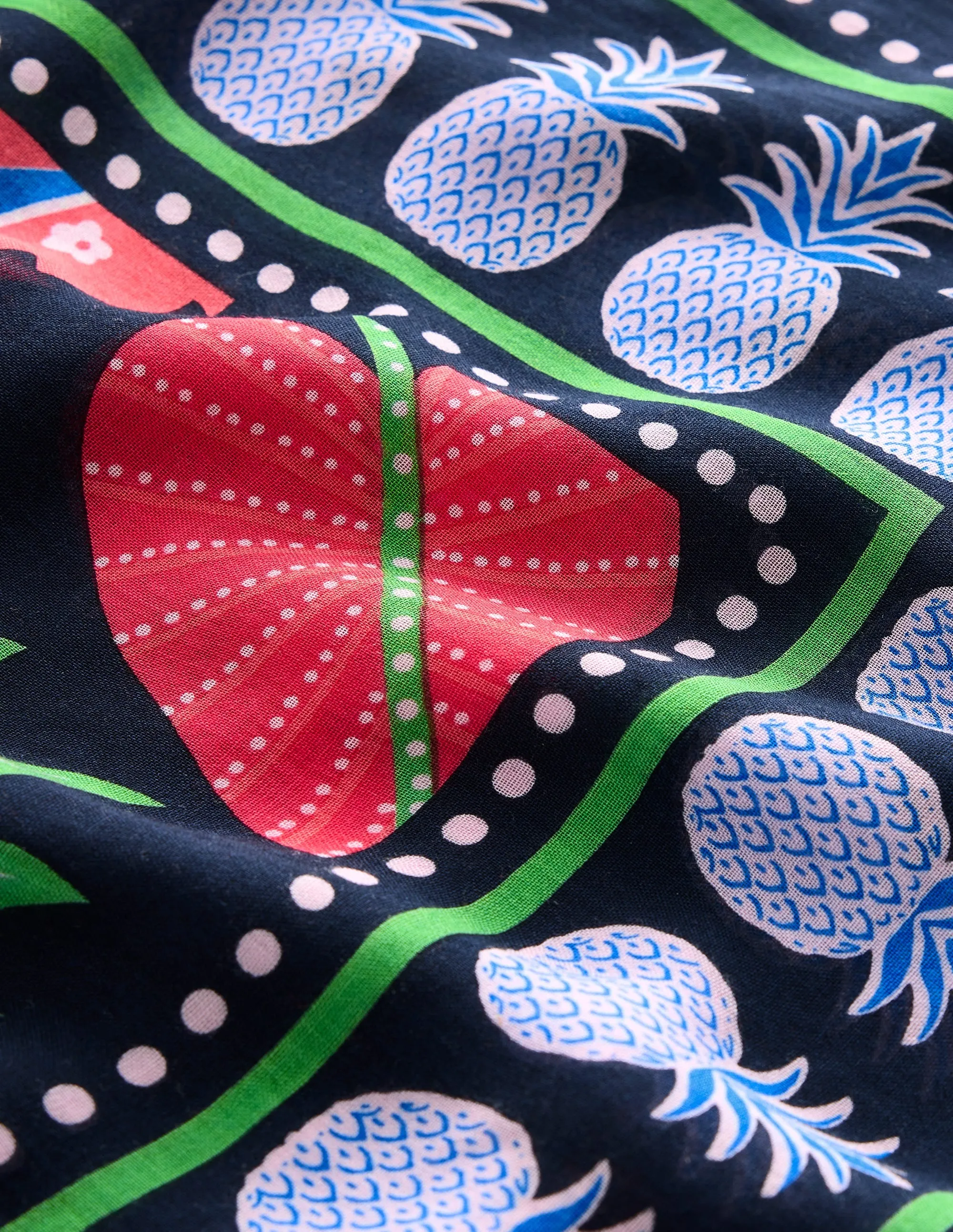 Printed Sarong Scarf-Multi, Tropic Parrot