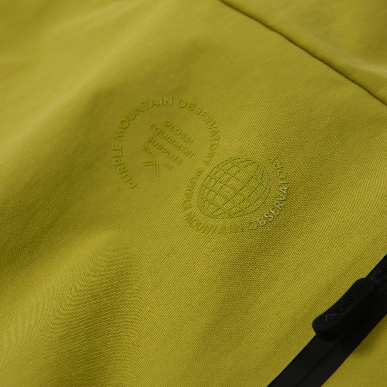 Purple Mountain Observatory 3 Layer Shell Jacket Mustard