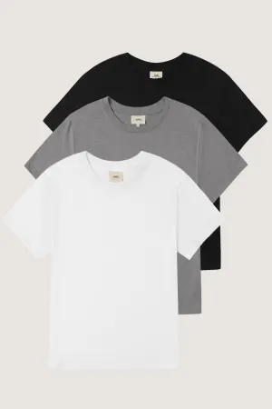 Relaxed Crew Neck T-shirt Bundle (Core)