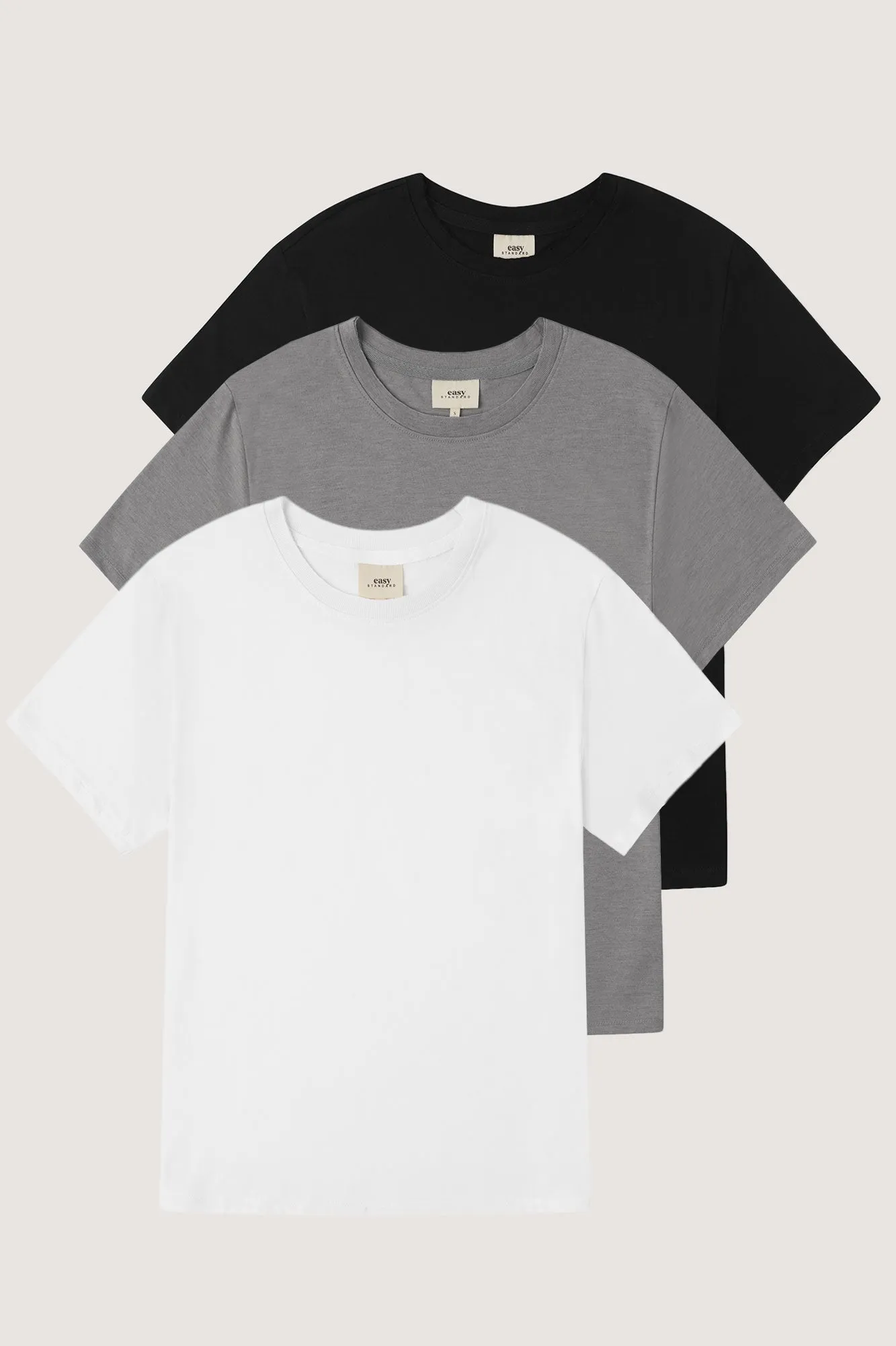 Relaxed Crew Neck T-shirt Bundle (Core)