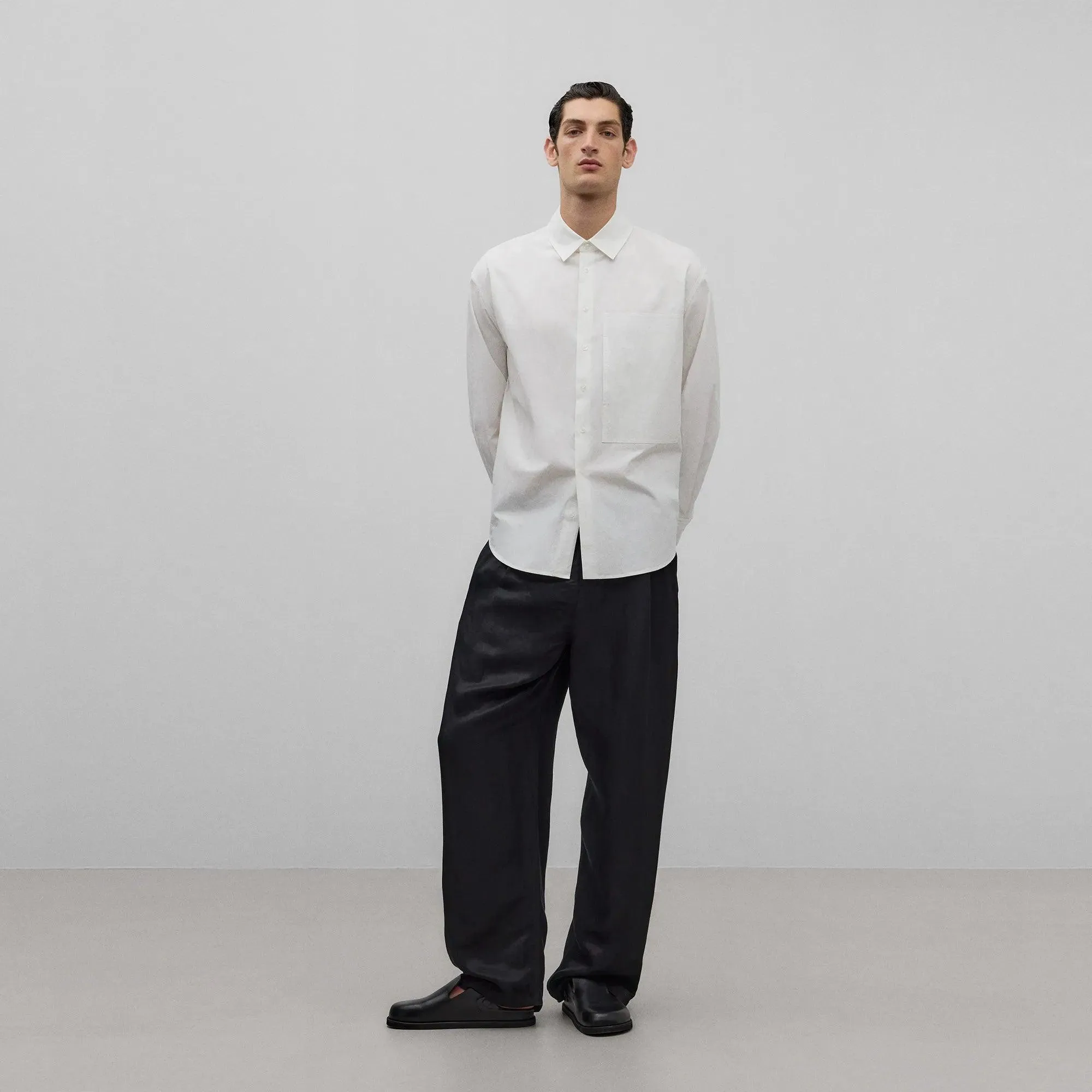 Relaxed Fitted Shirt - White