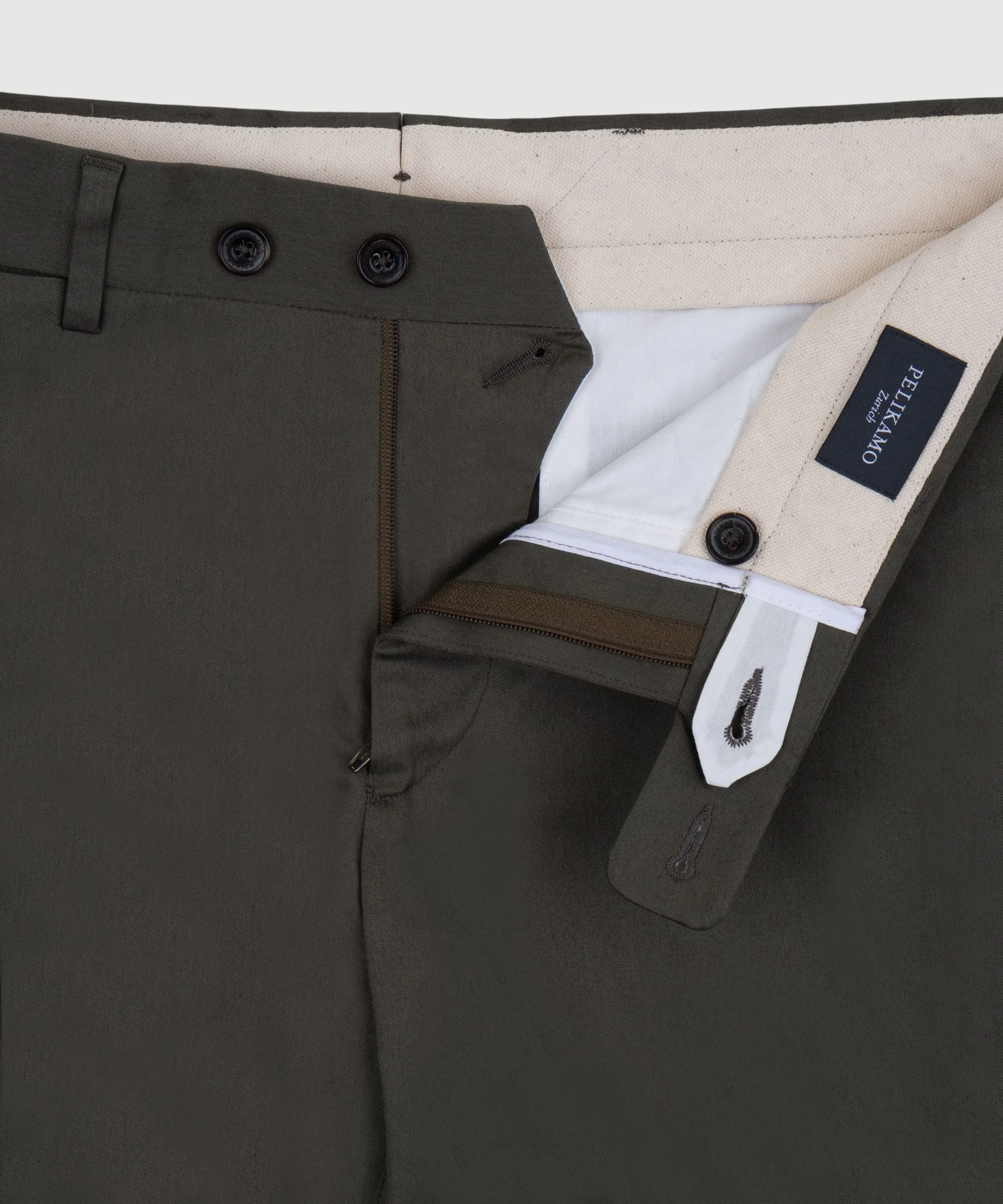 Relaxed Light Cotton Trousers