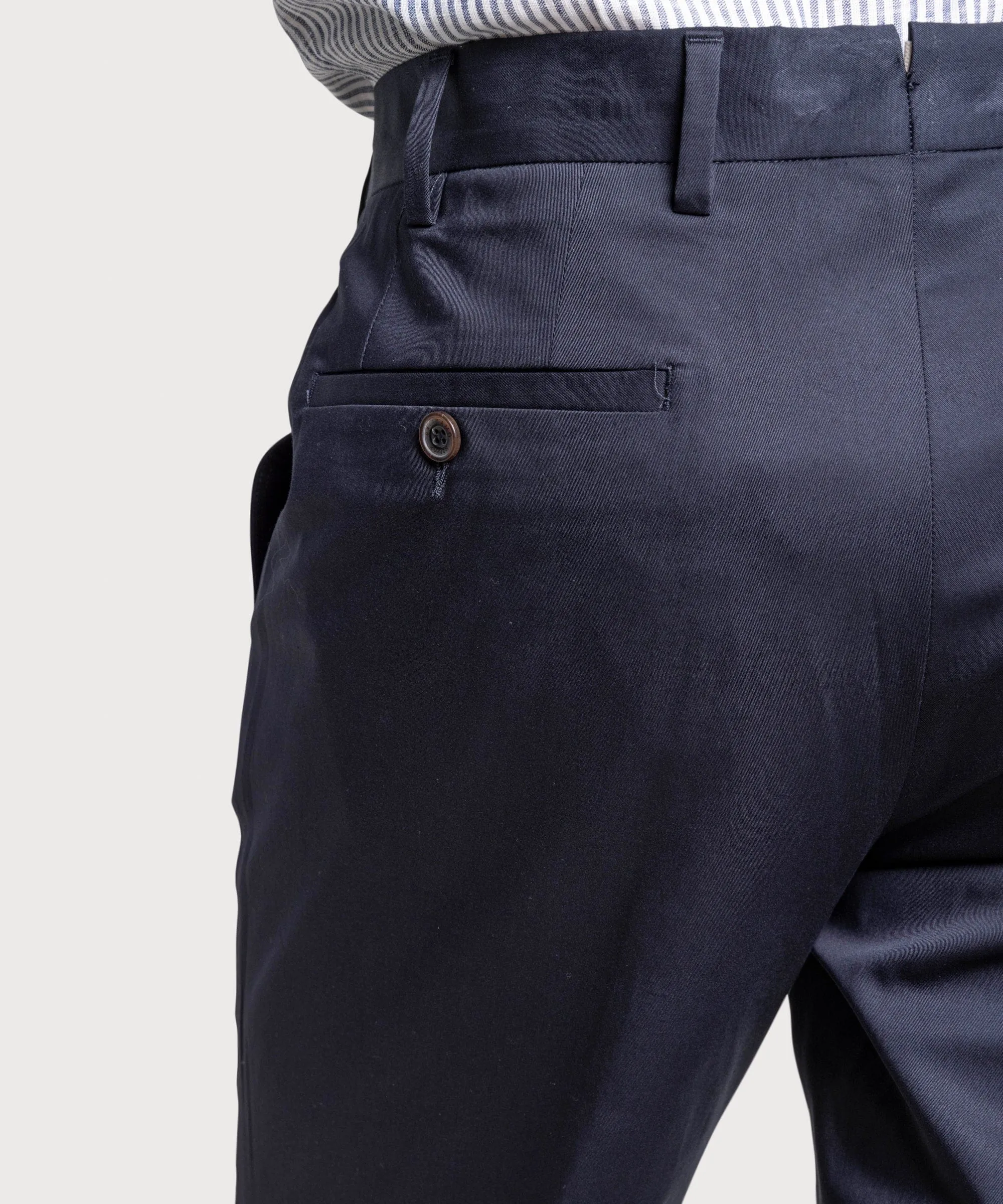 Relaxed Light Cotton Trousers
