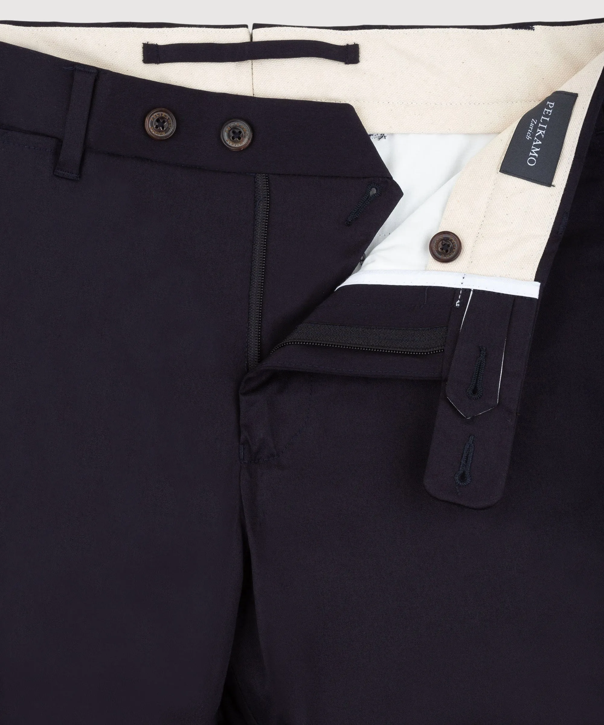 Relaxed Light Cotton Trousers